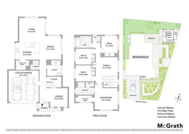 Floorplan of Homely house listing, 8 Binda Crescent, Little Bay NSW 2036