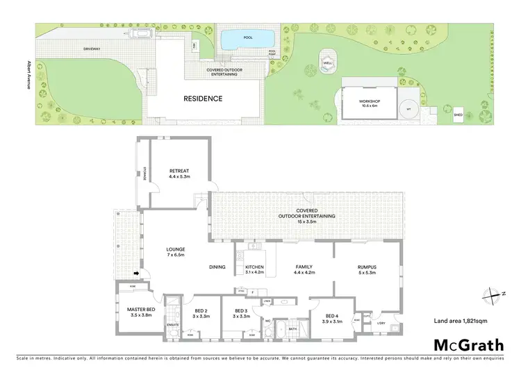 Floorplan of Homely house listing, 21 Albert Avenue, Thirlmere NSW 2572