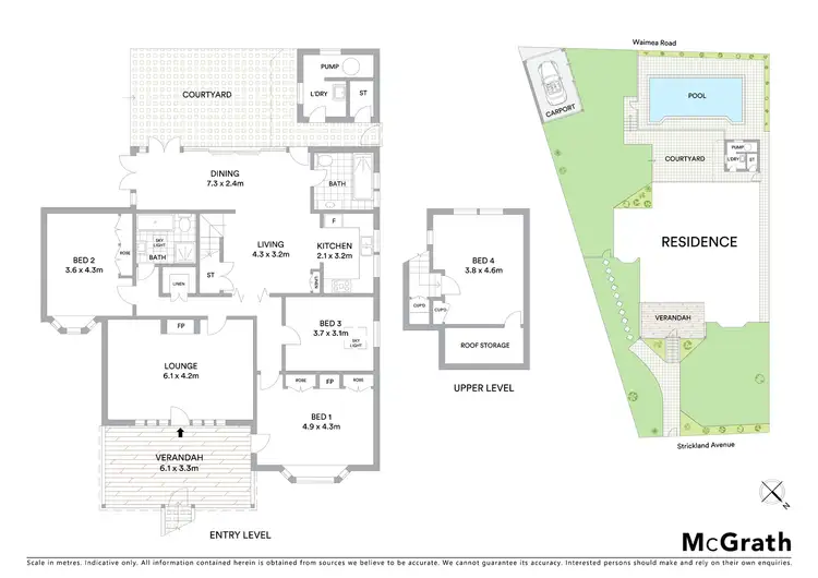 Floorplan of Homely house listing, 6 Strickland Avenue, Lindfield NSW 2070
