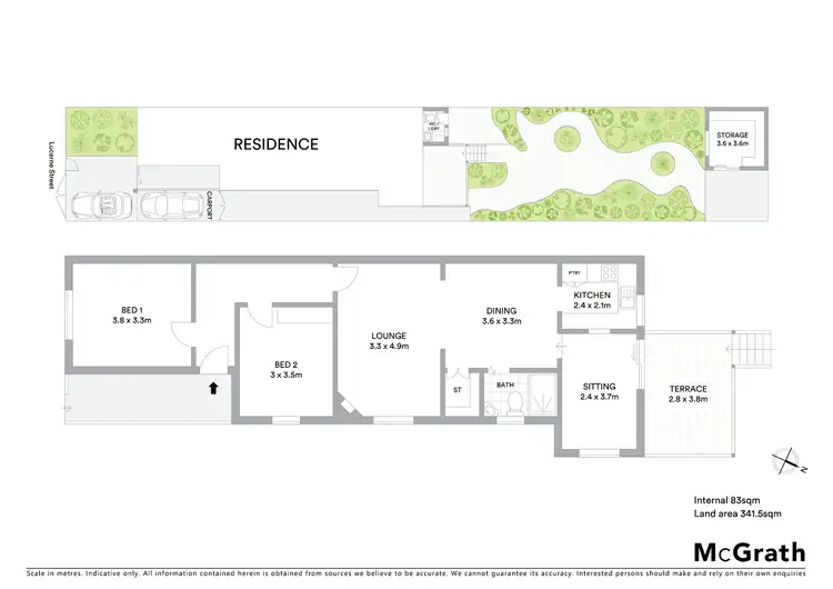 Floorplan of Homely house listing, 15A Lucerne Street, Belmore NSW 2192