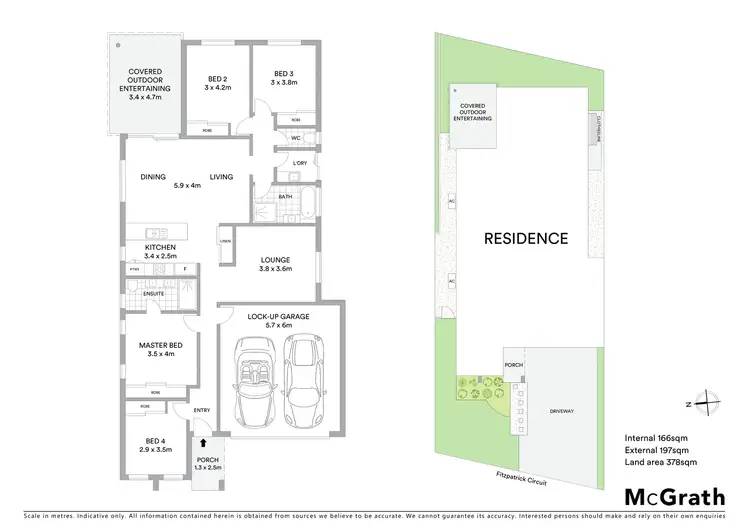 Floorplan of Homely house listing, 5 Fitzpatrick Circuit, Augustine Heights QLD 4300
