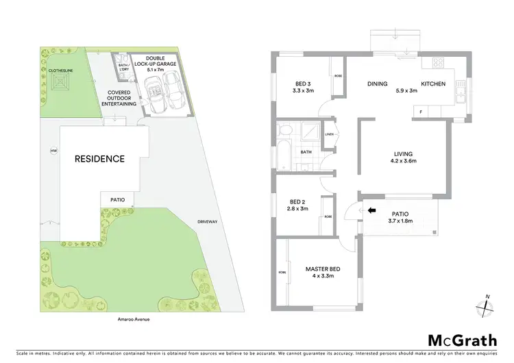 Floorplan of Homely house listing, 36 Amaroo Avenue, Georges Hall NSW 2198