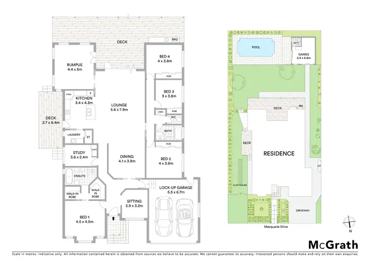 Floorplan of Homely house listing, 62 Macquarie Drive, Mudgee NSW 2850