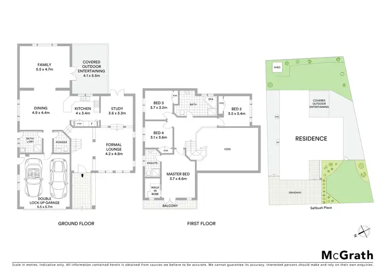 Floorplan of Homely house listing, 18 Saltbush Place, Bossley Park NSW 2176
