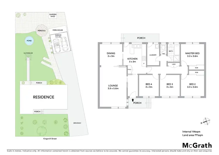 Floorplan of Homely house listing, 67 Kingsmill Street, Kambah ACT 2902