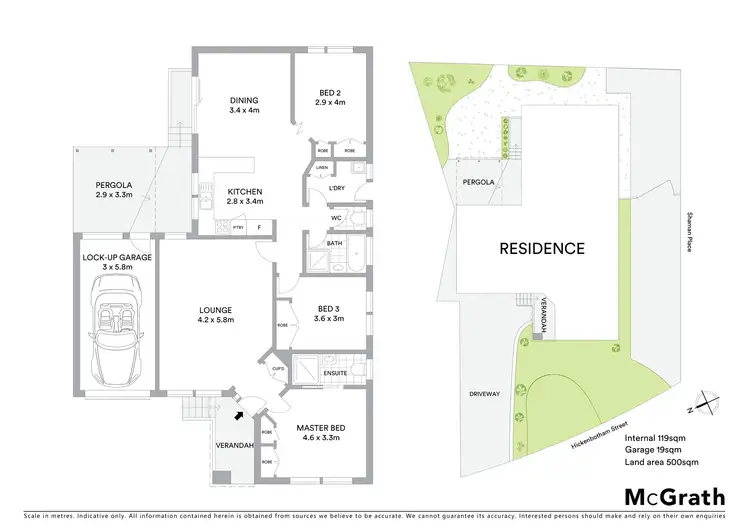 Floorplan of Homely house listing, 9B Hickenbotham Street, Gordon ACT 2906