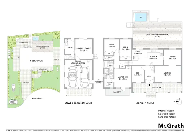 Floorplan of Homely house listing, 71 Wesson Road, West Pennant Hills NSW 2125
