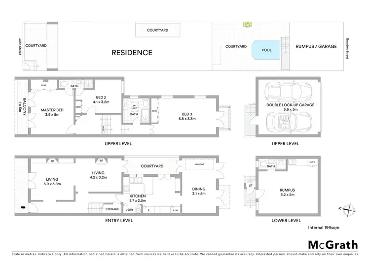 Floorplan of Homely house listing, 93 John Street, Woollahra NSW 2025