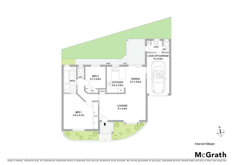 Floorplan of Homely villa listing, 6/68 Fletcher Street, Adamstown NSW 2289