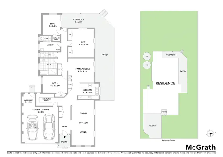 Floorplan of Homely house listing, 6 Daintrey Street, Wentworth Falls NSW 2782