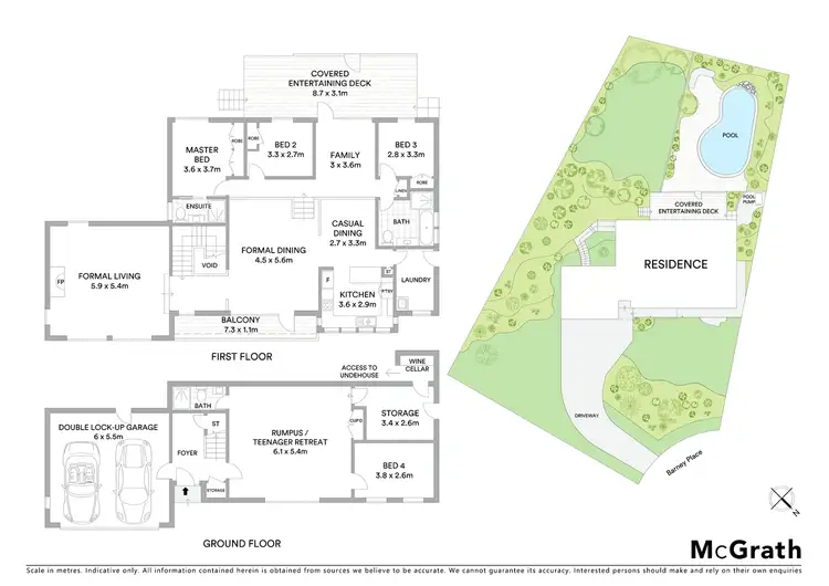 Floorplan of Homely house listing, 3 Barney Place, Davidson NSW 2085