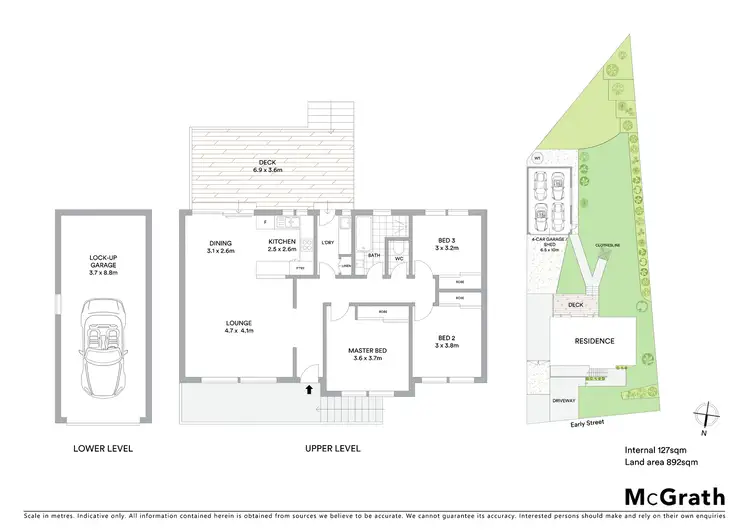 Floorplan of Homely house listing, 42 Early Street, Queanbeyan NSW 2620