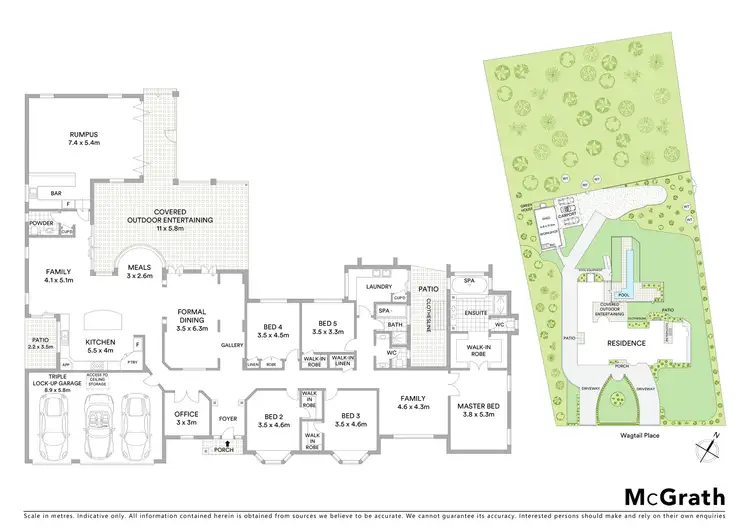 Floorplan of Homely house listing, 38 Wagtail Place, Warner QLD 4500