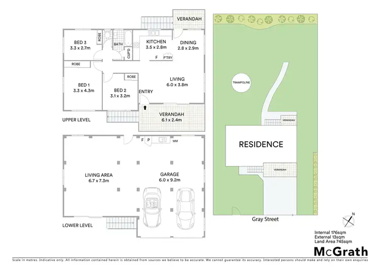 Floorplan of Homely house listing, 49 Gray Street, Park Avenue QLD 4701