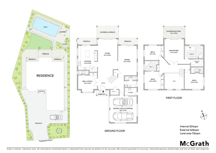Floorplan of Homely house listing, 32 Tangmere Court, Noosa Heads QLD 4567
