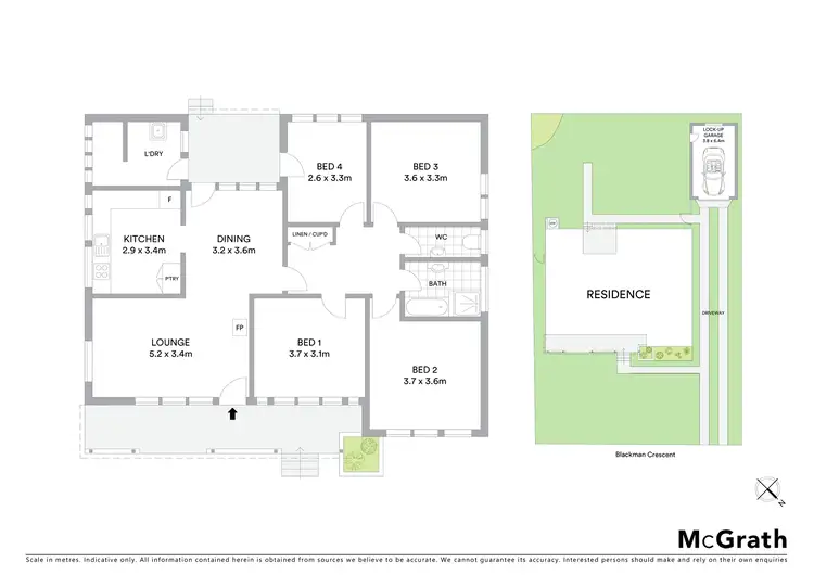 Floorplan of Homely house listing, 5 Blackman Crescent, Mudgee NSW 2850