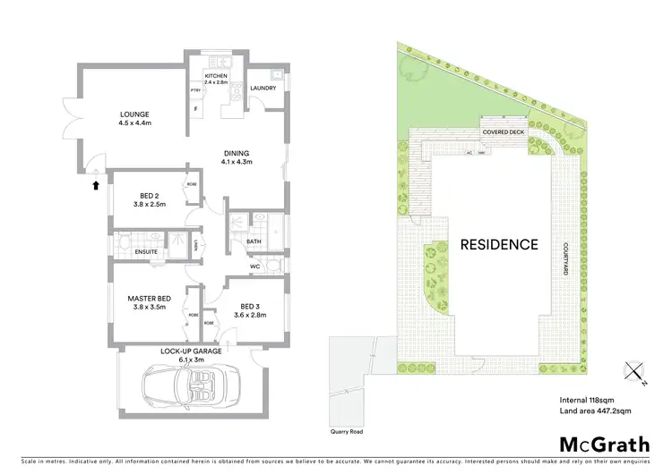 Floorplan of Homely townhouse listing, 7/266 Quarry Road, Ryde NSW 2112