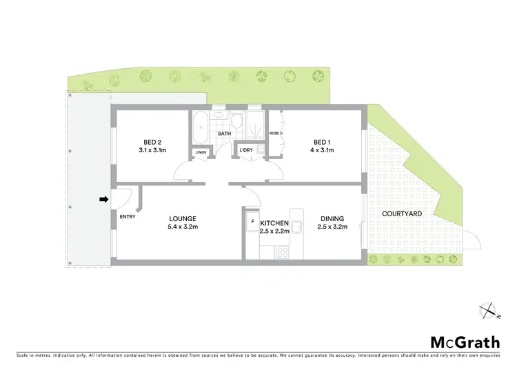 Floorplan of Homely apartment listing, 1/19 Moorhouse Street, O'connor ACT 2602