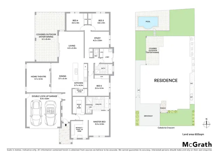 Floorplan of Homely house listing, 27 Caledonia Crescent, Gledswood Hills NSW 2557