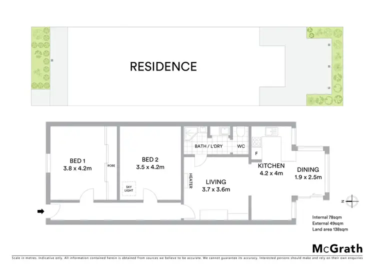 Floorplan of Homely house listing, 11 Gray Street, Yarraville VIC 3013