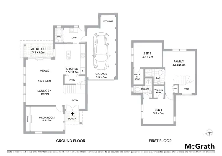 Floorplan of Homely townhouse listing, 3/15 Faraday Road, Croydon South VIC 3136