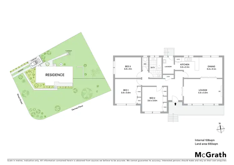 Floorplan of Homely house listing, 13 Wrest Street, Lyons ACT 2606