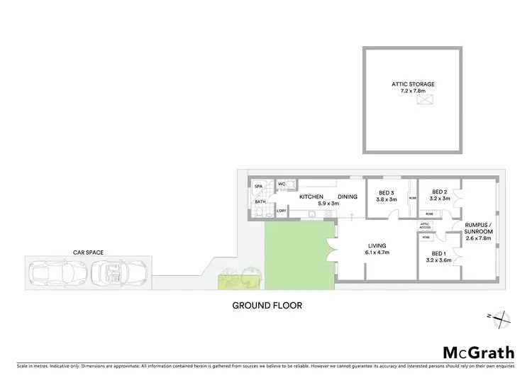 Floorplan of Homely house listing, 44B Hornsey Street, Rozelle NSW 2039