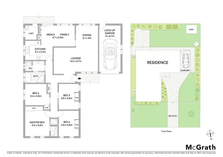 Floorplan of Homely house listing, 7 Turon Place, Ruse NSW 2560