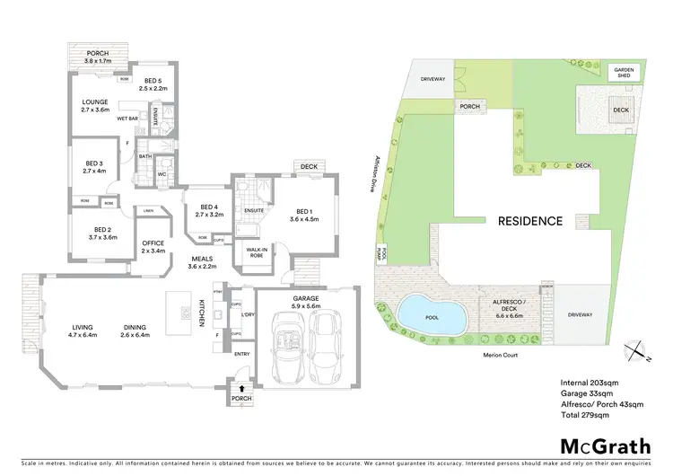 Floorplan of Homely house listing, 1 Merion Court, Buderim QLD 4556