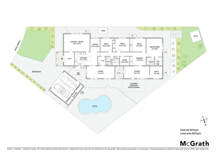 Floorplan of Homely house listing, 5 Popple Close, Casula NSW 2170