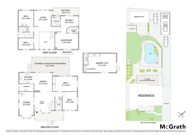 Floorplan of Homely house listing, 3 Old Taren Point Road, Taren Point NSW 2229