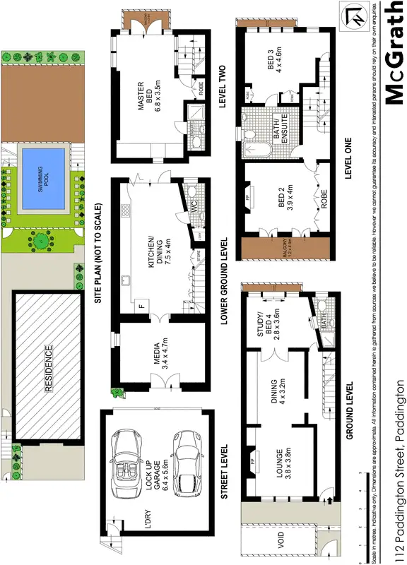 Floorplan of Homely house listing, 112 Paddington Street, Paddington NSW 2021
