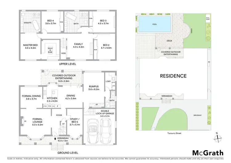 Floorplan of Homely house listing, 25 Tuncurry Street, Bossley Park NSW 2176