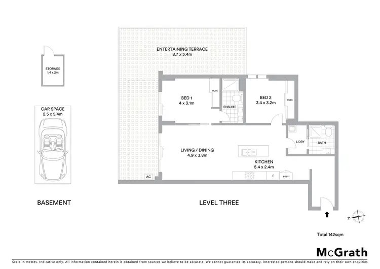 Floorplan of Homely apartment listing, 26/42 Hoxton Park Road, Liverpool NSW 2170