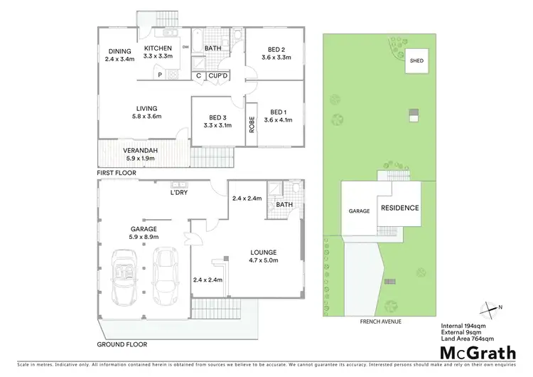 Floorplan of Homely house listing, 395 French Avenue, Frenchville QLD 4701