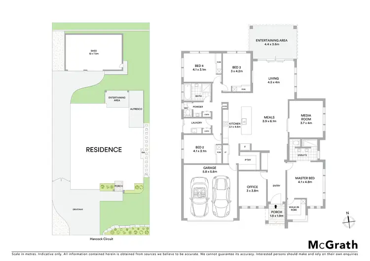 Floorplan of Homely house listing, 27 Hancock Circuit, Kleinton QLD 4352
