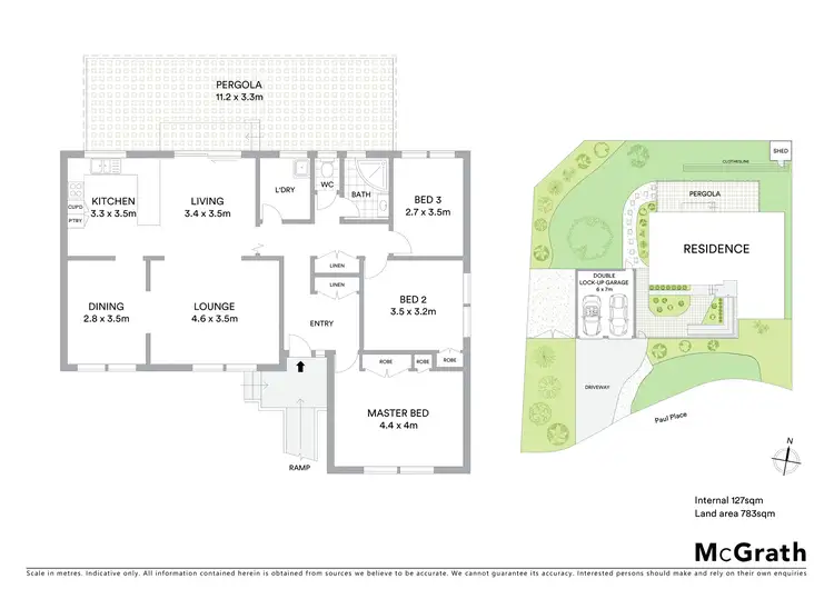 Floorplan of Homely house listing, 9 Paul Place, Monash ACT 2904