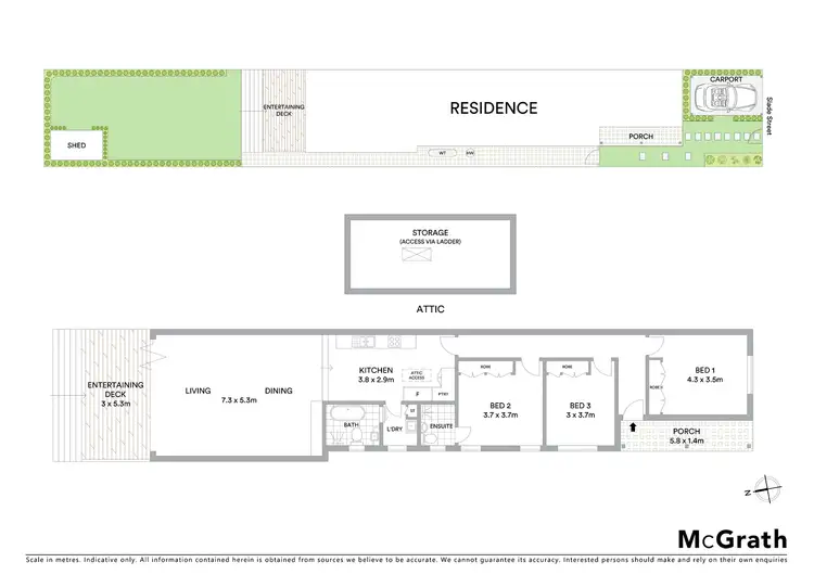 Floorplan of Homely house listing, 19 Slade Street, Naremburn NSW 2065