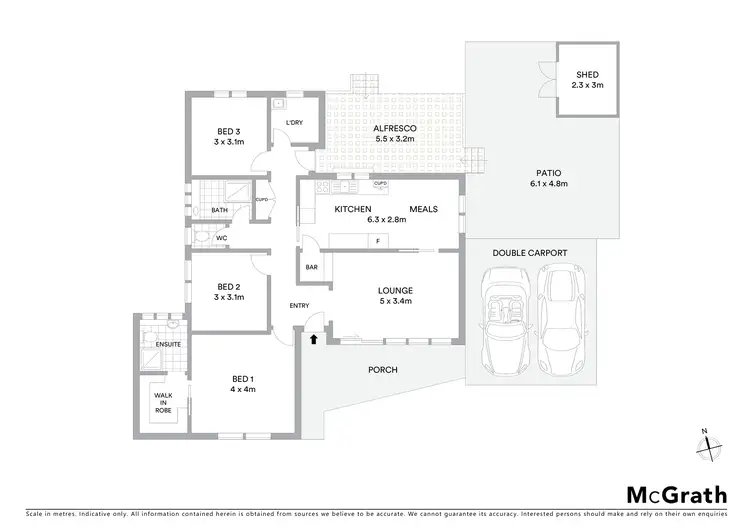 Floorplan of Homely house listing, 45 Birkenhead Drive, Kilsyth VIC 3137