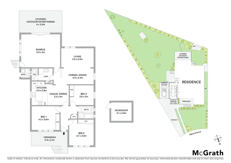 Floorplan of Homely house listing, 24 Baird Avenue, Ryde NSW 2112
