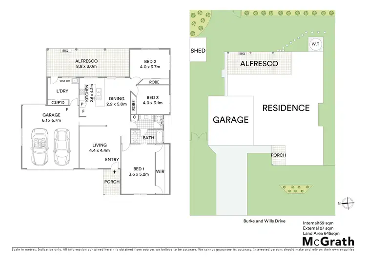 Floorplan of Homely house listing, 51 Burke And Wills Drive, Gracemere QLD 4702