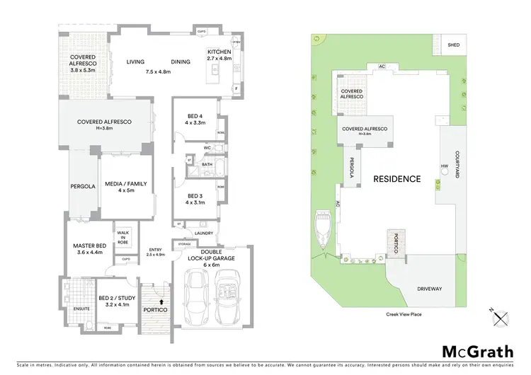 Floorplan of Homely house listing, 7 Creek View Place, Pelican Waters QLD 4551