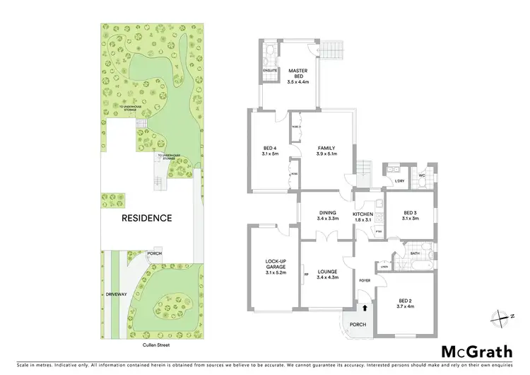 Floorplan of Homely house listing, 40 Cullen Street, Lane Cove NSW 2066
