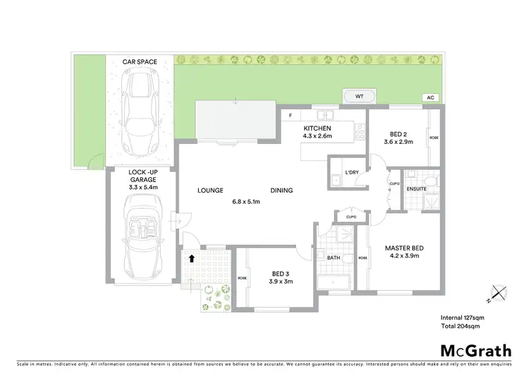 Floorplan of Homely villa listing, 4/103 Bridge Road, Ryde NSW 2112