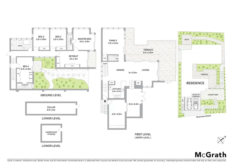 Floorplan of Homely house listing, 100 Riverview Street, Riverview NSW 2066