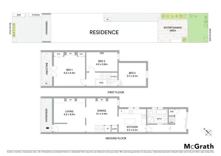 Floorplan of Homely house listing, 347 Balmain Road, Lilyfield NSW 2040
