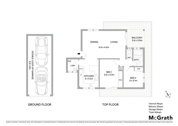 Floorplan of Homely apartment listing, 5/107-109 Alfred Street, Sans Souci NSW 2219