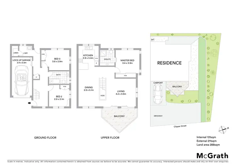 Floorplan of Homely townhouse listing, 2/8 Orealla Crescent, Sunrise Beach QLD 4567
