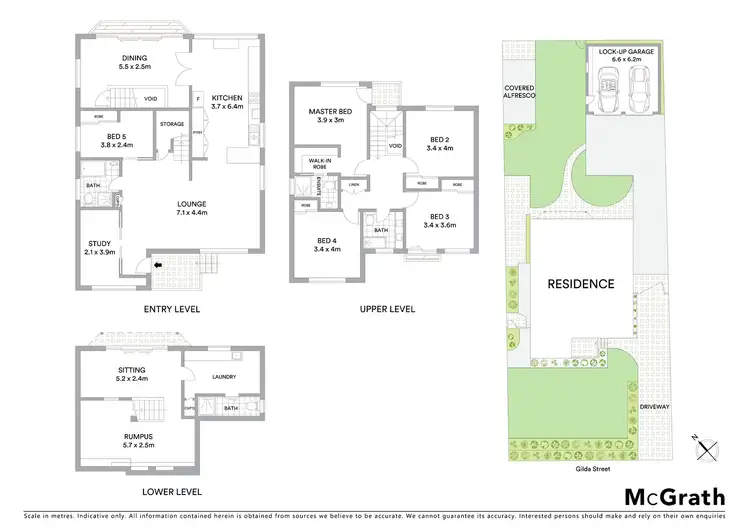 Floorplan of Homely house listing, 25 Gilda Street, North Ryde NSW 2113