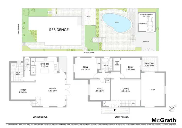 Floorplan of Homely house listing, 267 Morrison Road, Ryde NSW 2112